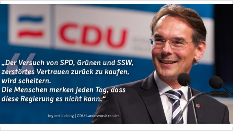 Ingbert Liebing und Daniel Günther