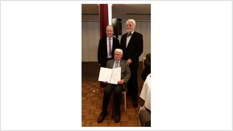 Josef Werner, Wolfgang Börnsen und Horst Evert 
