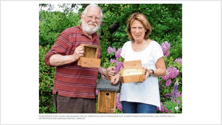 Hans-Georg Mäckelmann und Ilka Schmidt